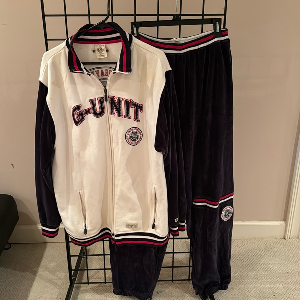 G Unit Velour Set XL